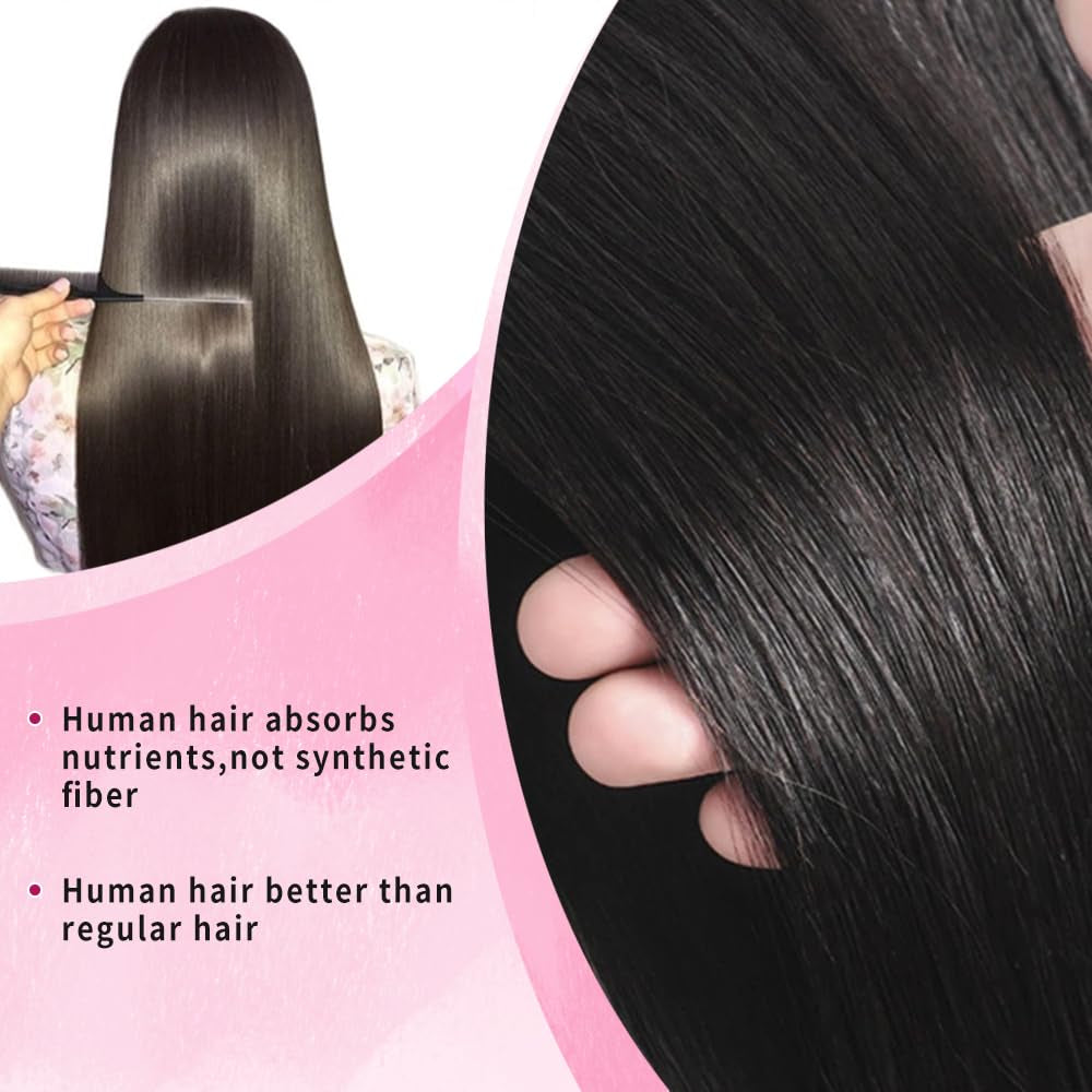 Straight Lace Front Wigs - 13X4 HD Lace Front, Pre-Plucked 180 Density, Glueless Wigs in 28 Inch, Lace Frontal Wigs for Black Women with Baby Hair